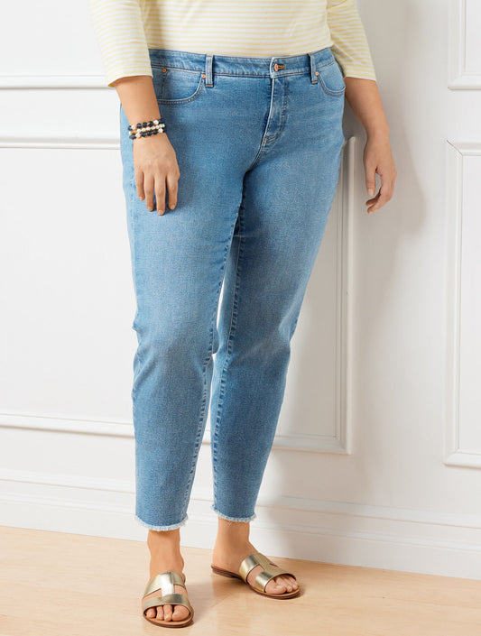 Talbots SLIM ANKLE JEANS - FLORES WASH