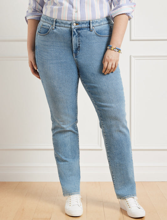Talbots STRAIGHT LEG JEANS - CAROLINA WASH
