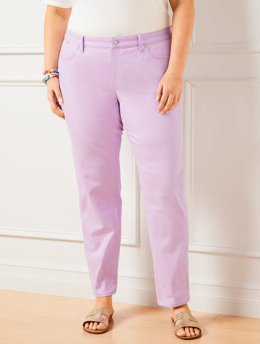 Talbots SLIM ANKLE JEANS - PIGMENT DYE
