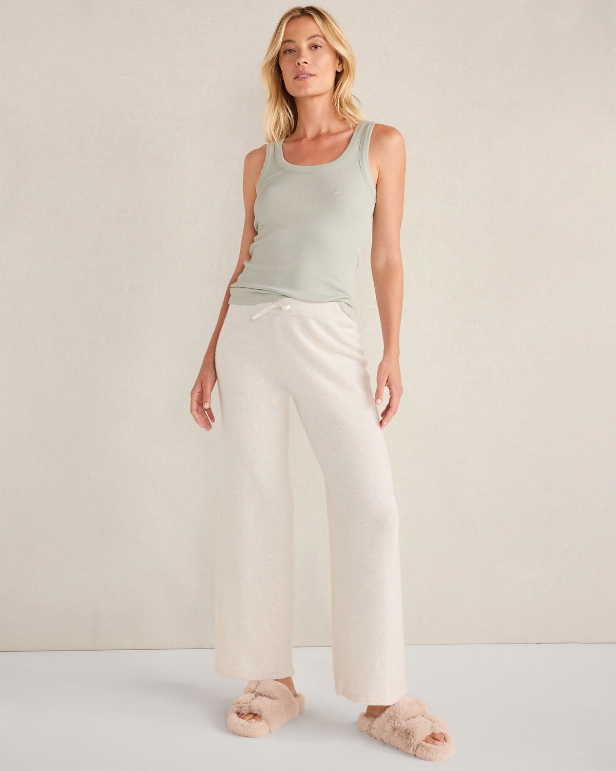 Talbots ORGANIC COTTON SCOOP NECK TANK