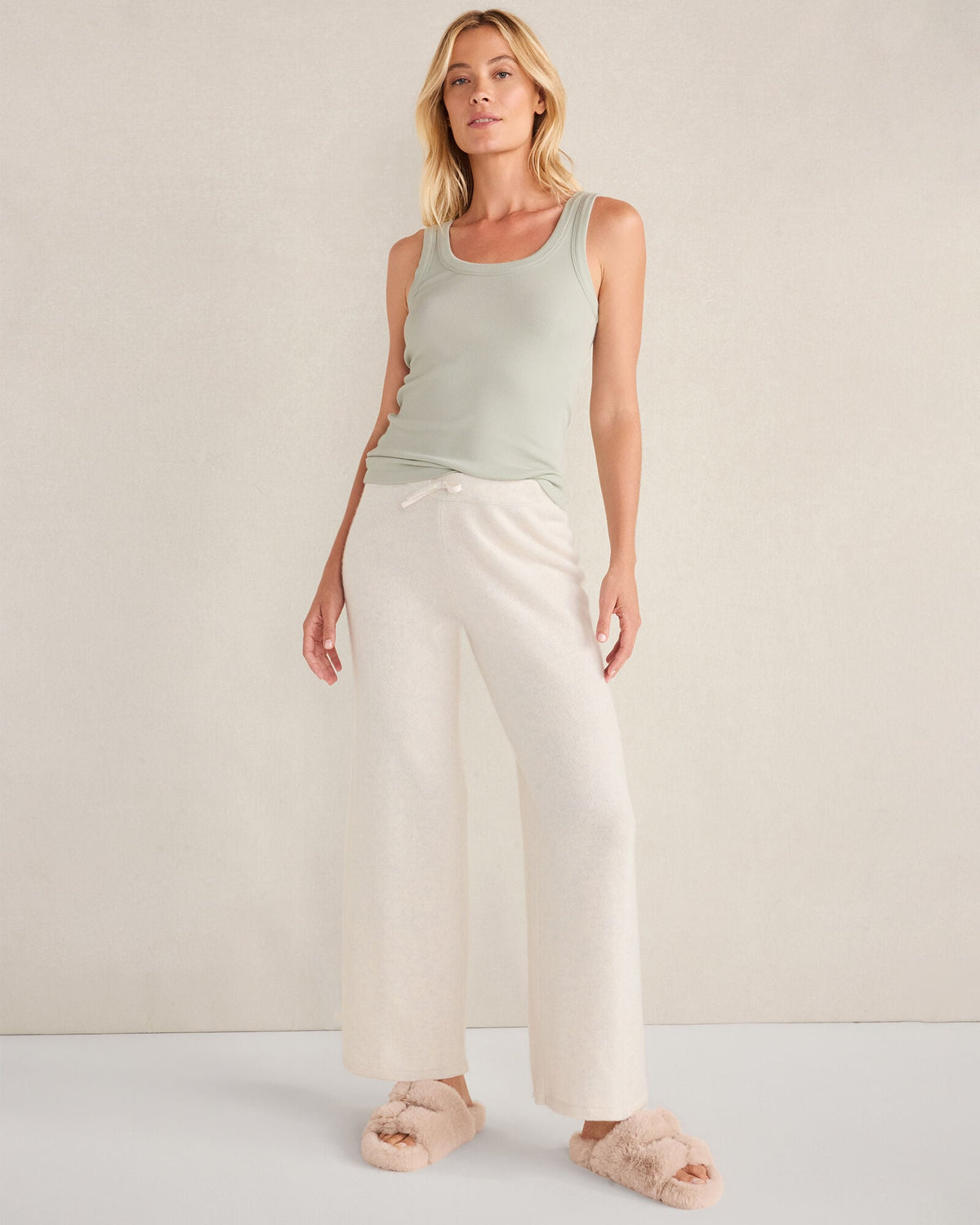 Talbots ORGANIC COTTON SCOOP NECK TANK