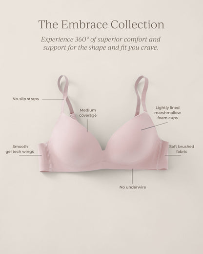 Talbots EMBRACE LIGHTLY-LINED NO-WIRE T-SHIRT BRA