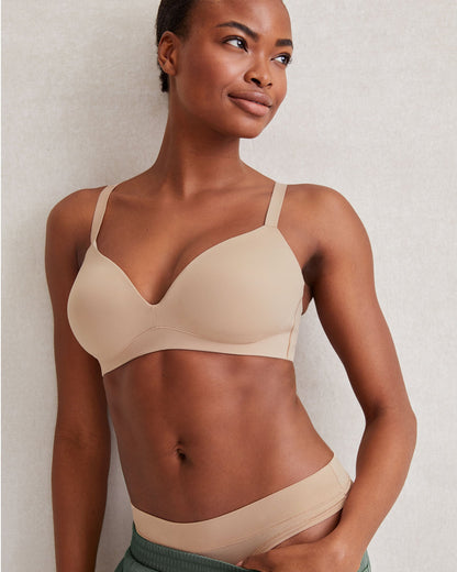 Talbots EMBRACE LIGHTLY-LINED NO-WIRE T-SHIRT BRA
