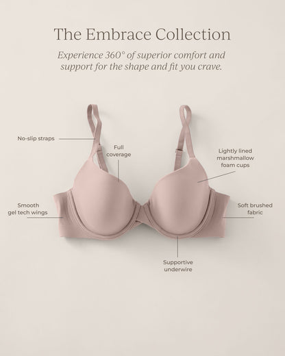 Talbots EMBRACE LIGHTLY-LINED PERFECT COVERAGE BRA