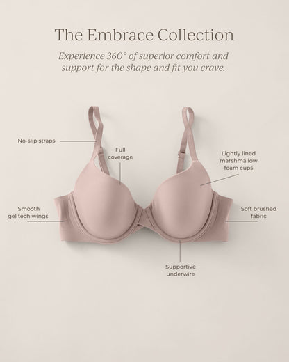 Talbots EMBRACE LIGHTLY-LINED PERFECT COVERAGE BRA
