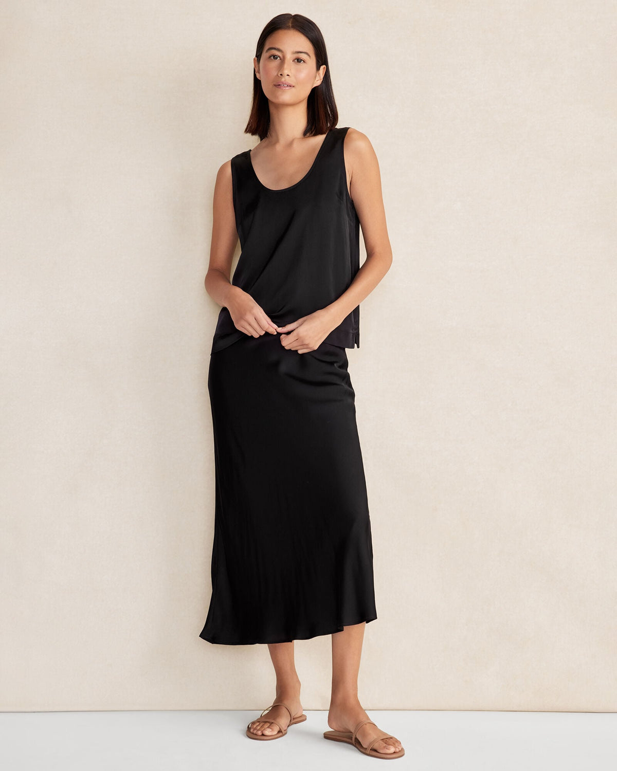 Talbots SILKY SCOOP NECK TANK