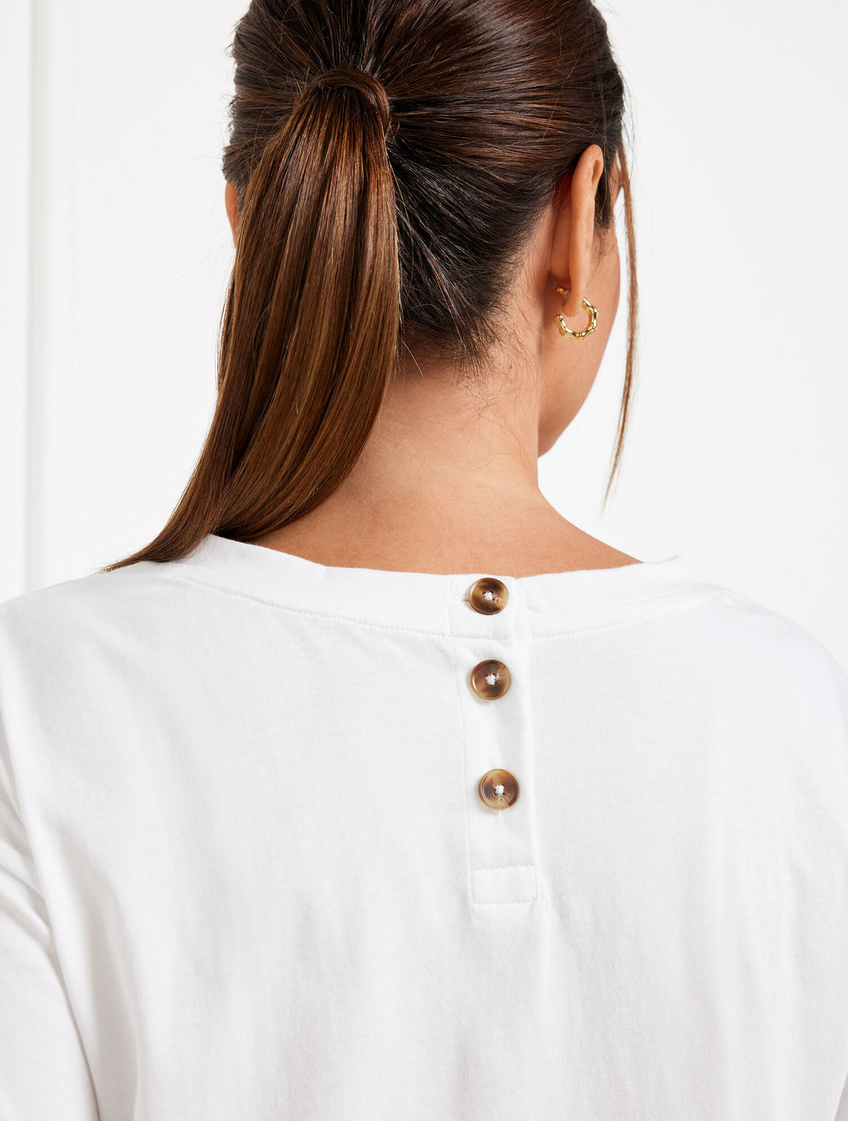 Talbots BOXY CREWNECK TEE