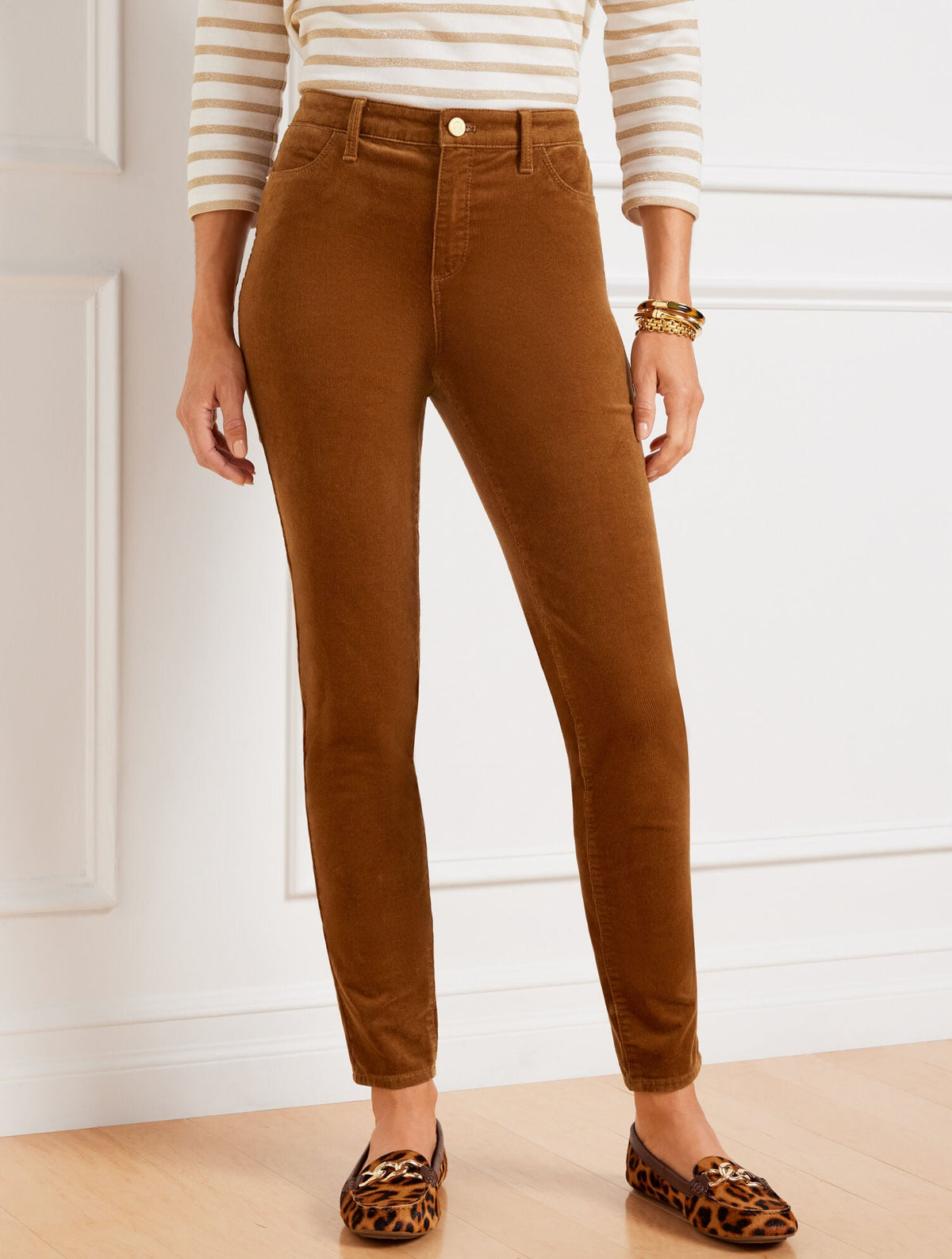 Talbots STRETCH CORDUROY LEGGINGS - SOLIDS