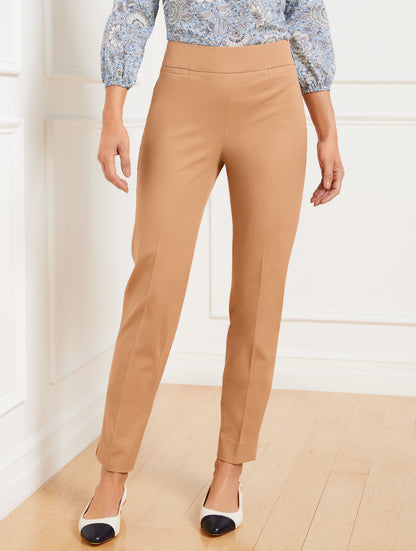 Talbots TALBOTS CHATHAM SLIM LEG ANKLE PANTS - CURVY FIT