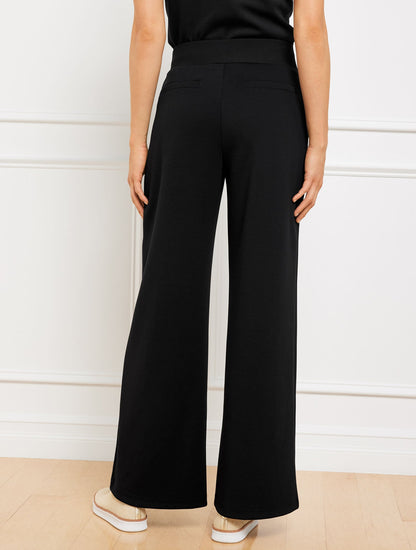 Talbots AIRKNIT STRETCH WIDE LEG PANTS