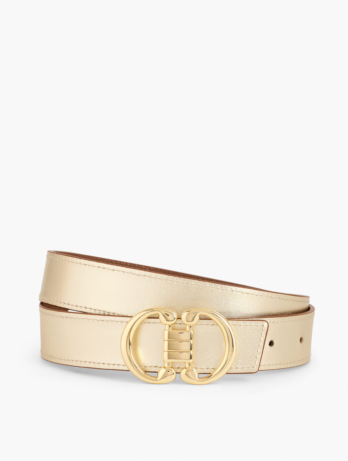 Talbots REVERSIBLE METALLIC BELT