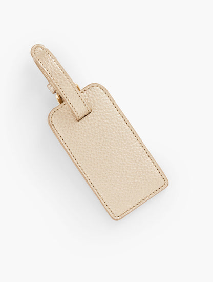Talbots METALLIC LUGGAGE TAG