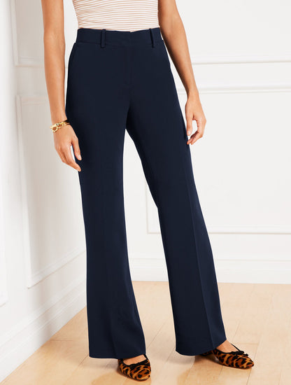Talbots EASY TRAVEL FLARE LEG PANTS