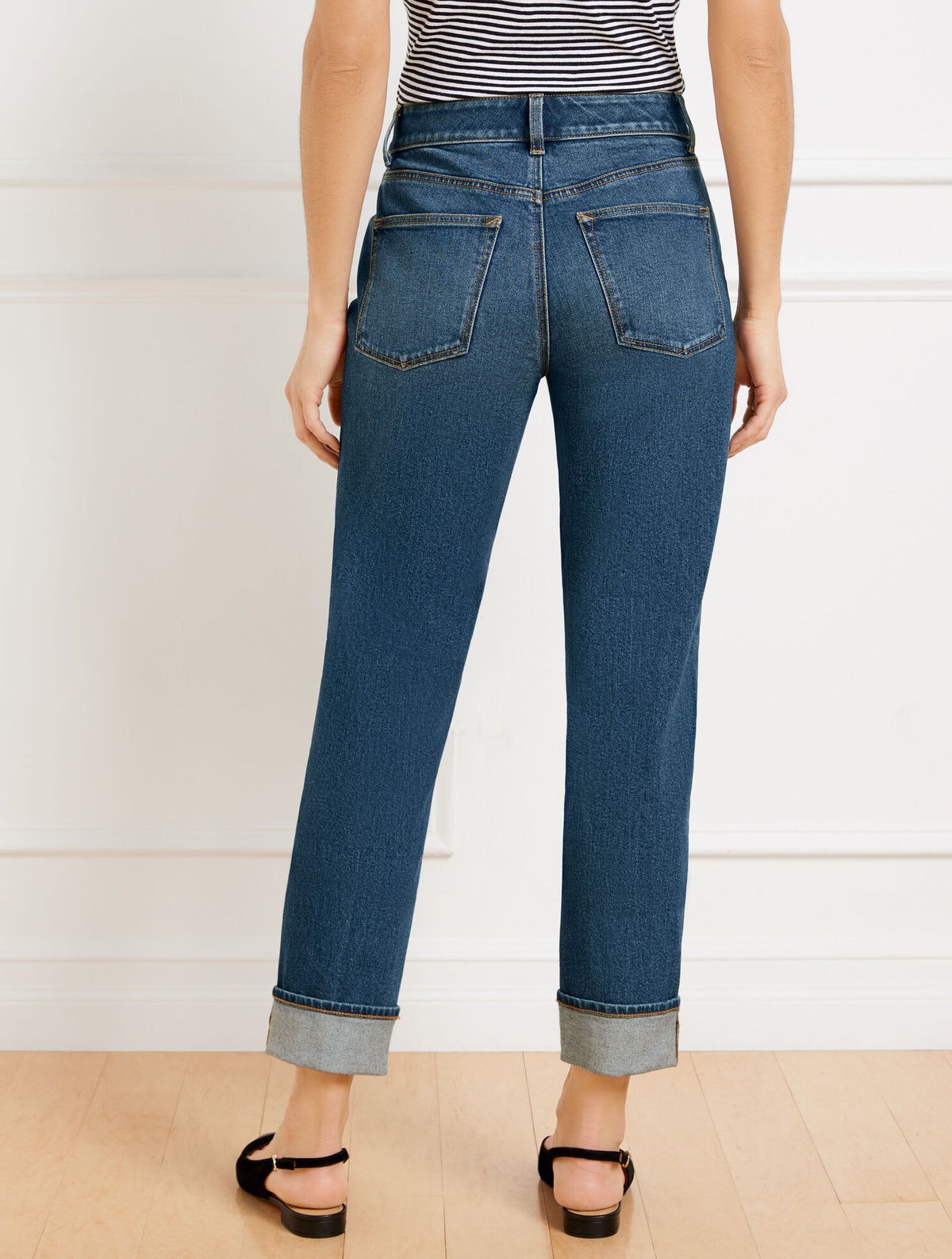 Talbots EVERYDAY RELAXED LEG JEANS - SONIA WASH