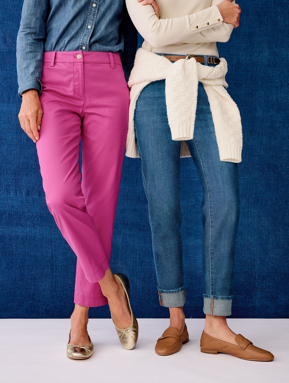 Talbots EVERYDAY RELAXED LEG JEANS - SONIA WASH