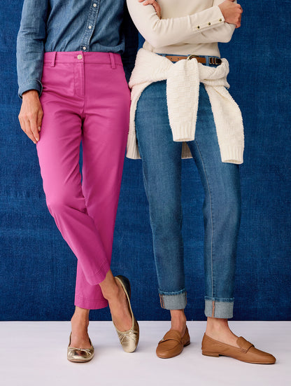 Talbots EVERYDAY RELAXED LEG JEANS - SONIA WASH
