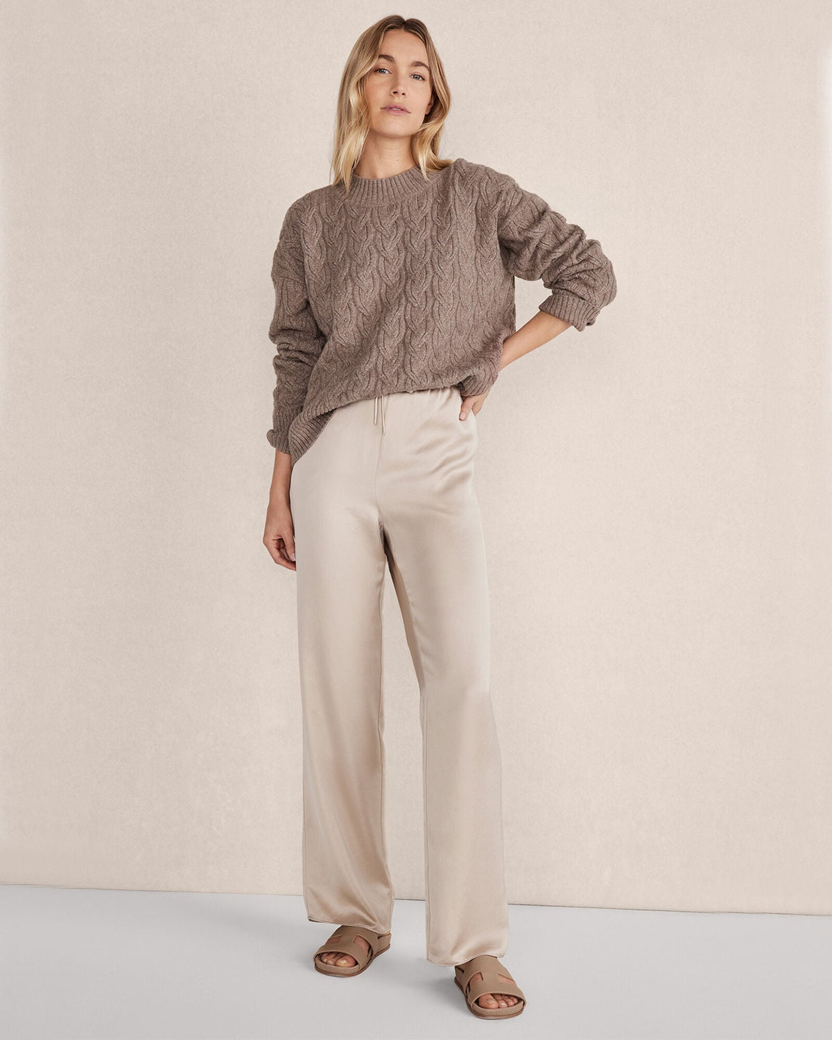 Talbots FLOWY DRAWSTRING PANTS