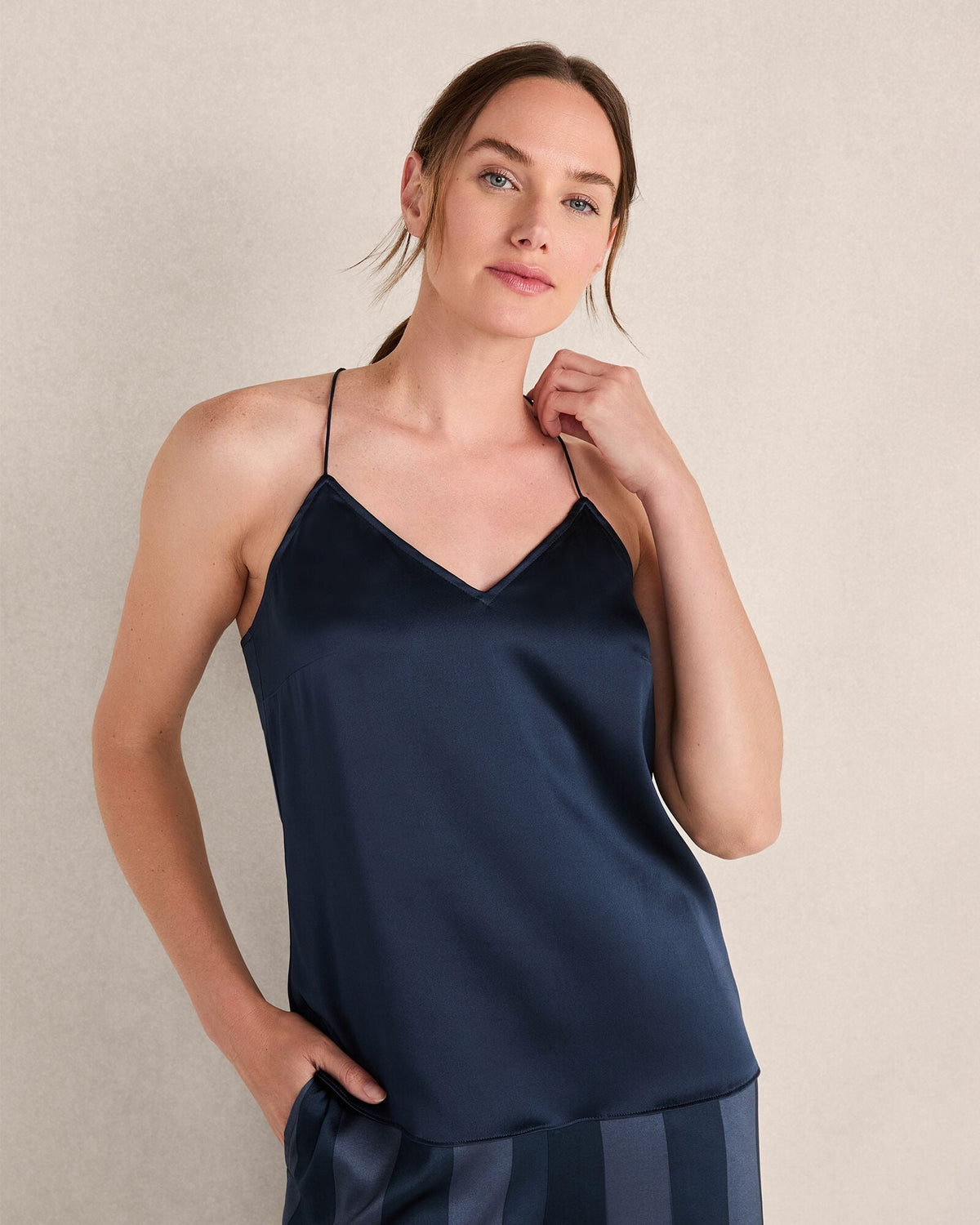 Talbots WASHABLE SILK CAMISOLE