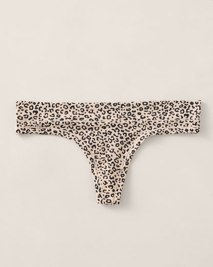 Talbots EMBRACE ANIMAL PRINT THONG