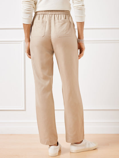 Talbots STRAIGHT LEG DRAWSTRING PANTS