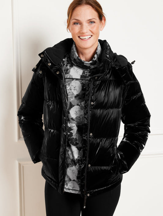 Talbots CONVERTIBLE PUFFER JACKET