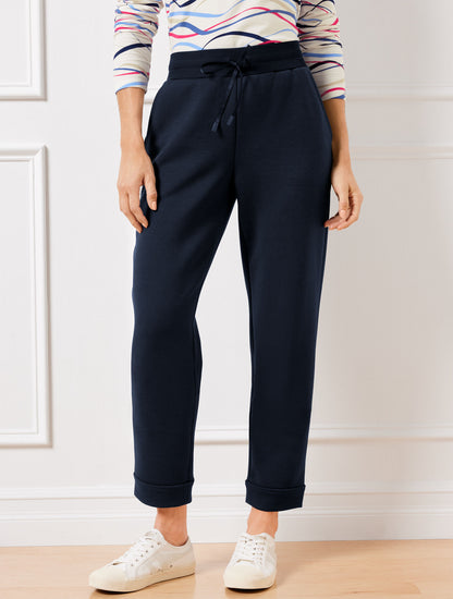 Talbots AIRKNIT STRETCH STRAIGHT LEG CUFF PANTS