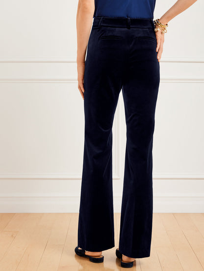 Talbots FLARE LEG VELVETEEN PANTS