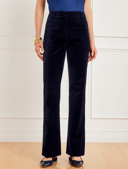Talbots FLARE LEG VELVETEEN PANTS