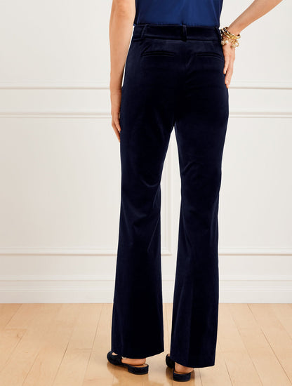Talbots FLARE LEG VELVETEEN PANTS