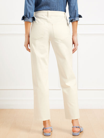 Talbots MID RISE STOVEPIPE STRAIGHT LEG JEANS