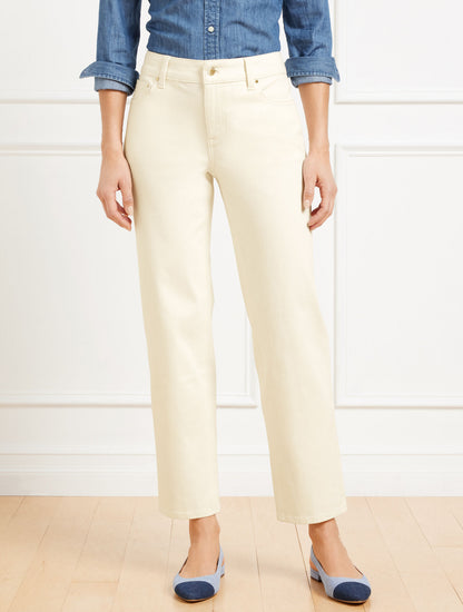 Talbots MID RISE STOVEPIPE STRAIGHT LEG JEANS