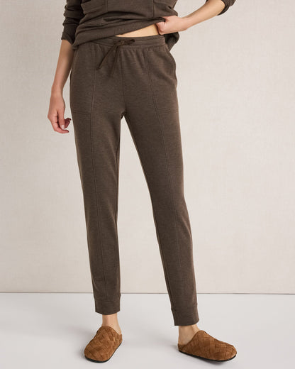 Talbots FLEECE PINTUCK JOGGERS