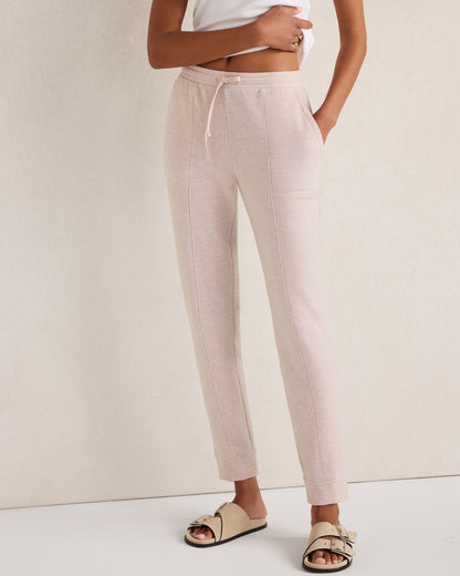 Talbots FLEECE PINTUCK JOGGERS