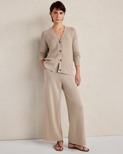 Talbots ORGANIC COTTON WIDE LEG PANTS