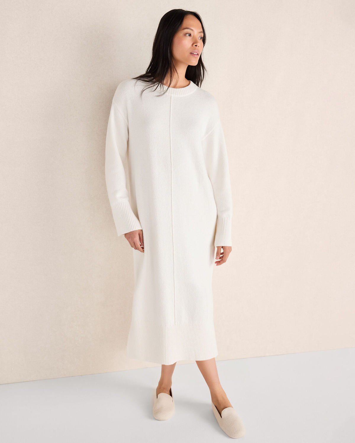Talbots ORGANIC COTTON MIDI DRESS