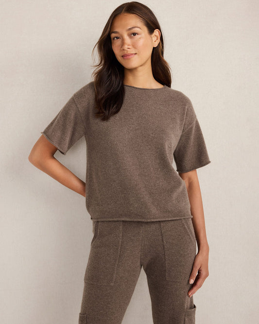 Talbots CASHMERE CREWNECK TEE