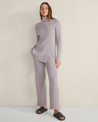 Talbots COTTON CASHMERE RIB-KNIT PANTS