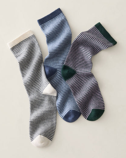 Talbots CASHMERE STRIPED SOCKS