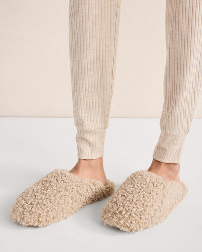 Talbots COZY SHERPA SLIPPERS