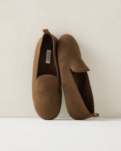 Talbots FELTED WOOL BLEND LOAFER SLIPPERS