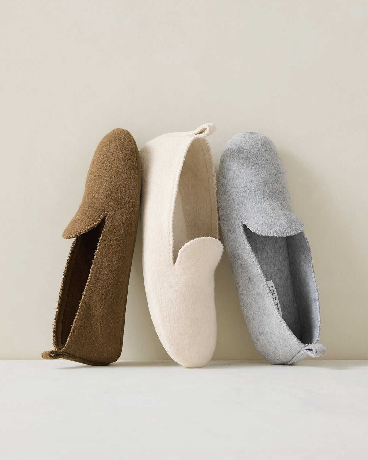 Talbots FELTED WOOL BLEND LOAFER SLIPPERS