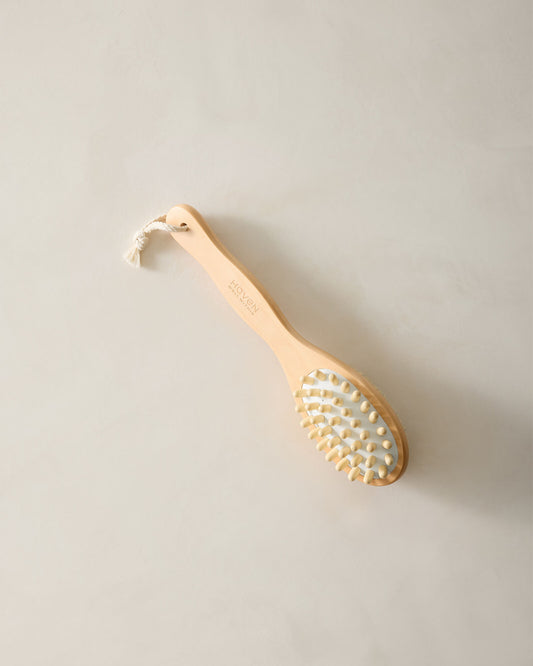 Talbots LOTUS WOOD MASSAGER BRUSH