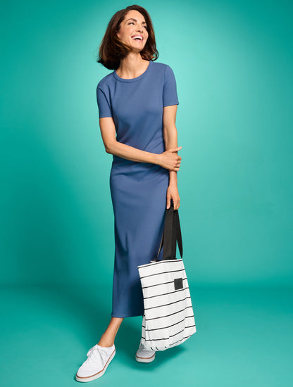 Talbots EFFORTLESS ULTRAKNIT SHORT SLEEVE MAXI DRESS