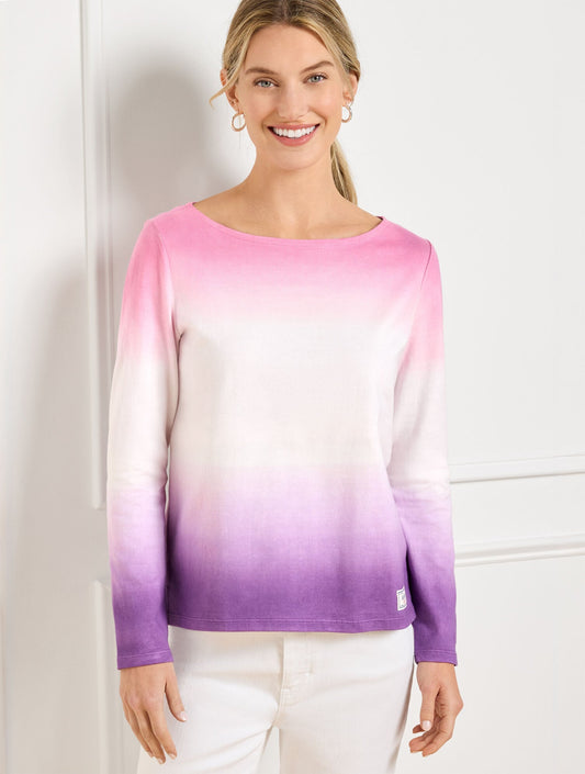 Talbots AUTHENTIC TALBOTS TEE - DIP-DYE
