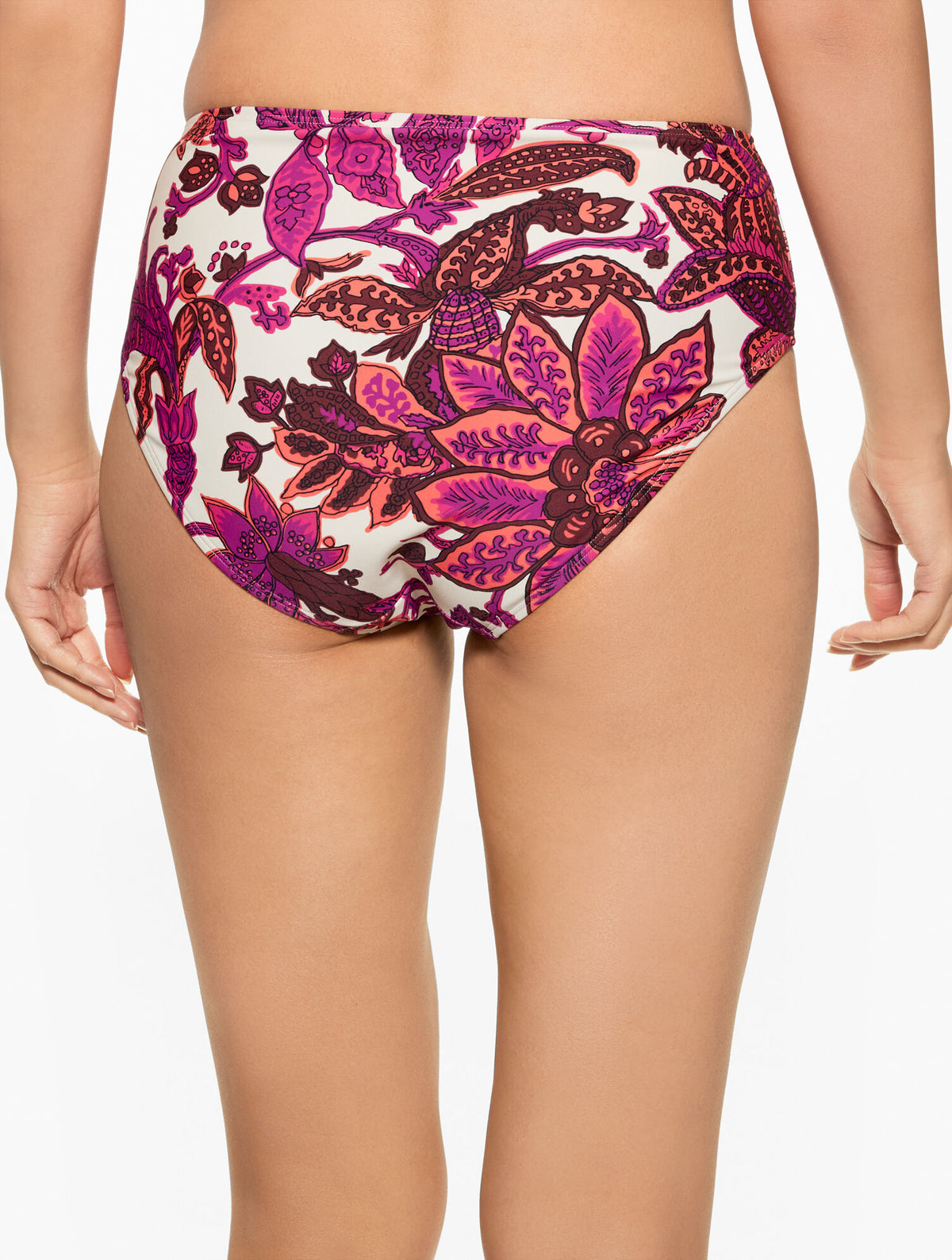 Talbots AQUA CLUB ULTRA HIGH WAIST SWIM BOTTOM - BALI BLOOMS