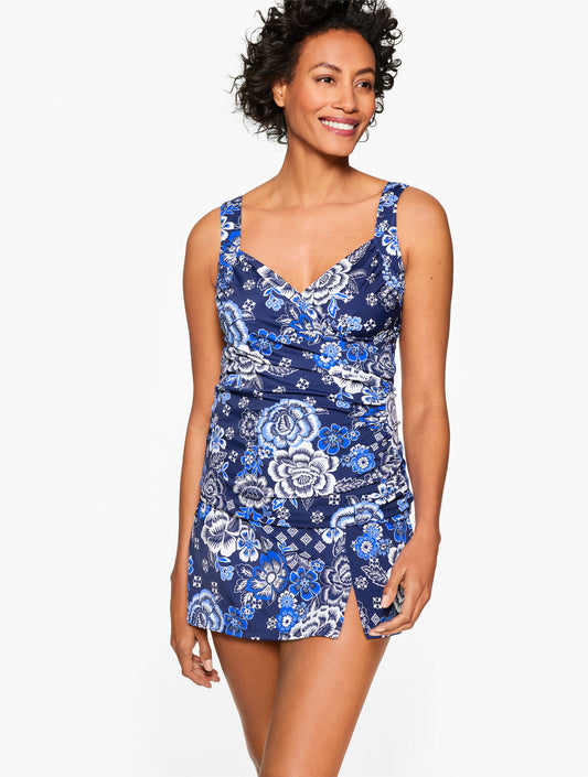 Talbots MIRACLESUIT® SANIBEL TANKINI - FLOWER PATCH