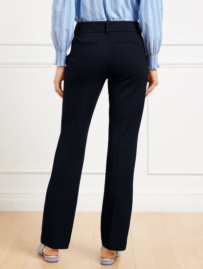 Talbots STRAIGHT LEG PONTE TROUSERS