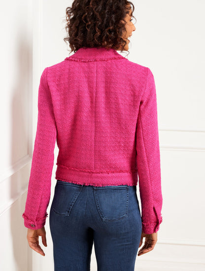 Talbots TWEED DOUBLE BREASTED BLAZER