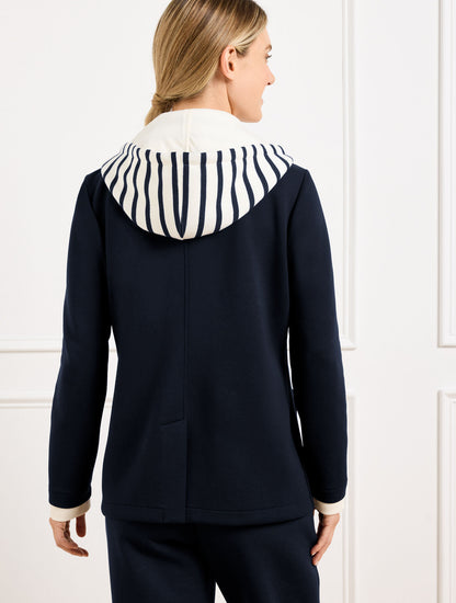Talbots AIRKNIT STRETCH FULL ZIP BLAZER