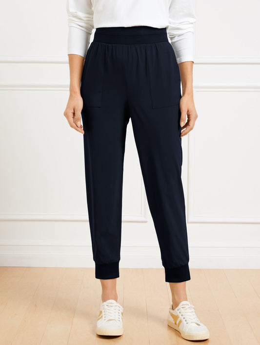 Talbots LIGHTWEIGHT WOVEN STRETCH JOGGERS